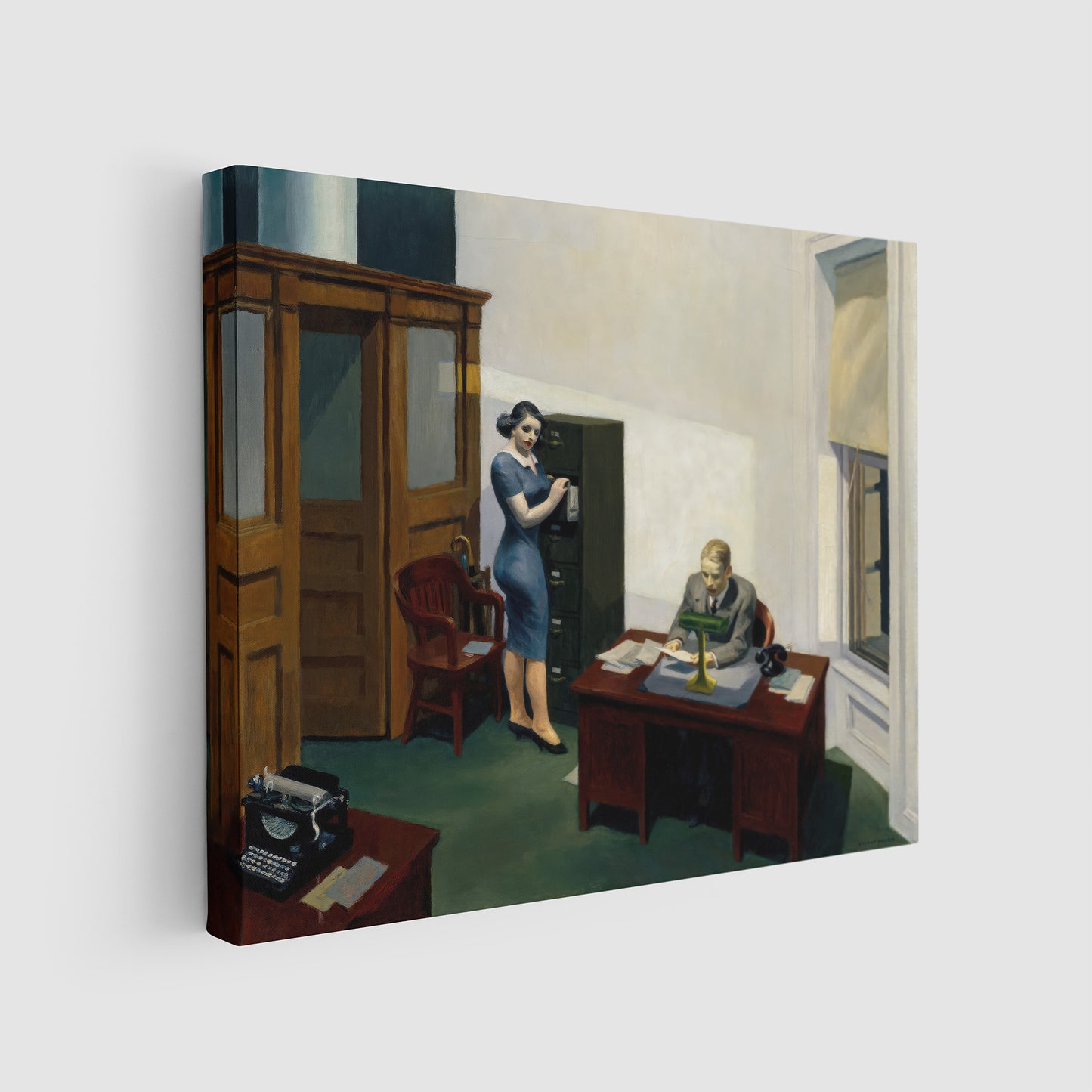 Office at Night (1940) – Edward Hopper