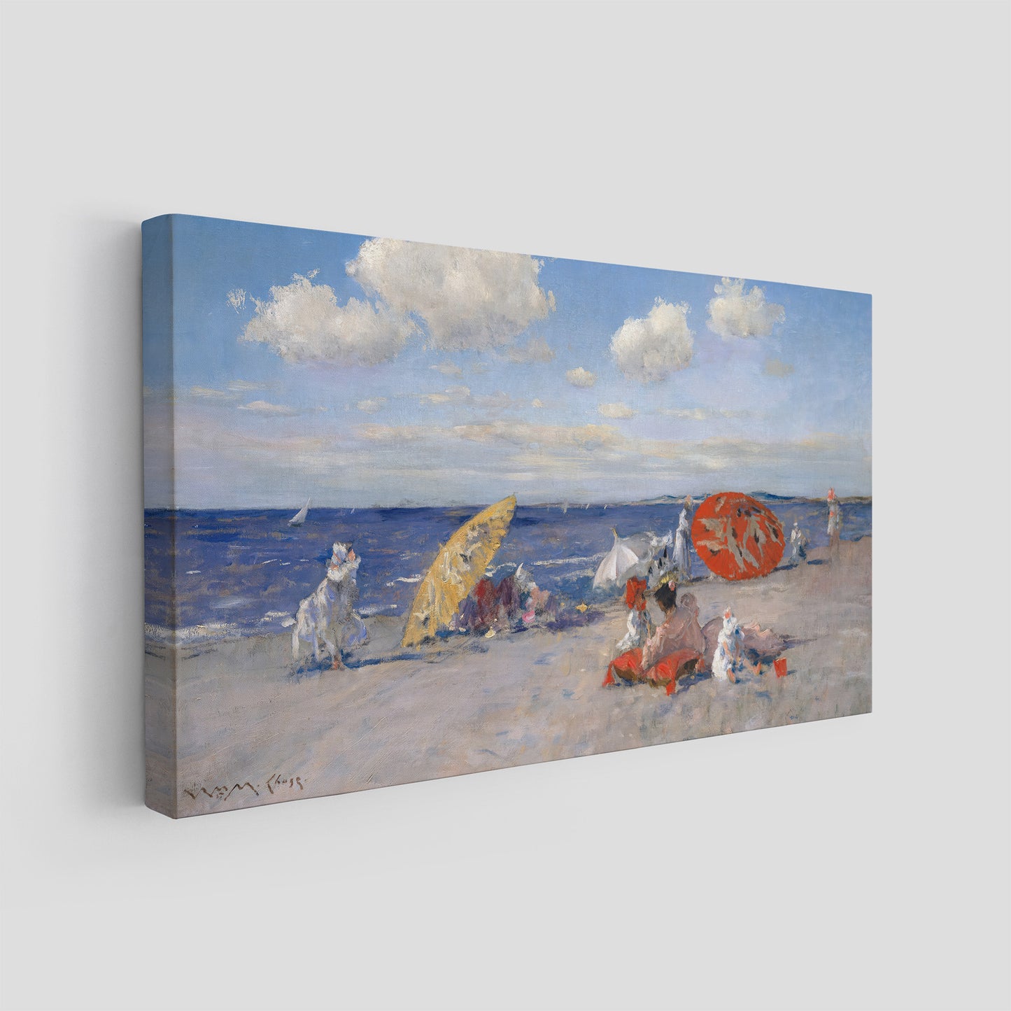 At the Seaside (1892) – William Merritt Chase