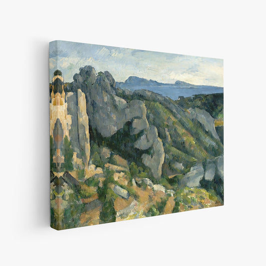 Cliffs in L'Estaque (1882–1885) – Paul Cézanne