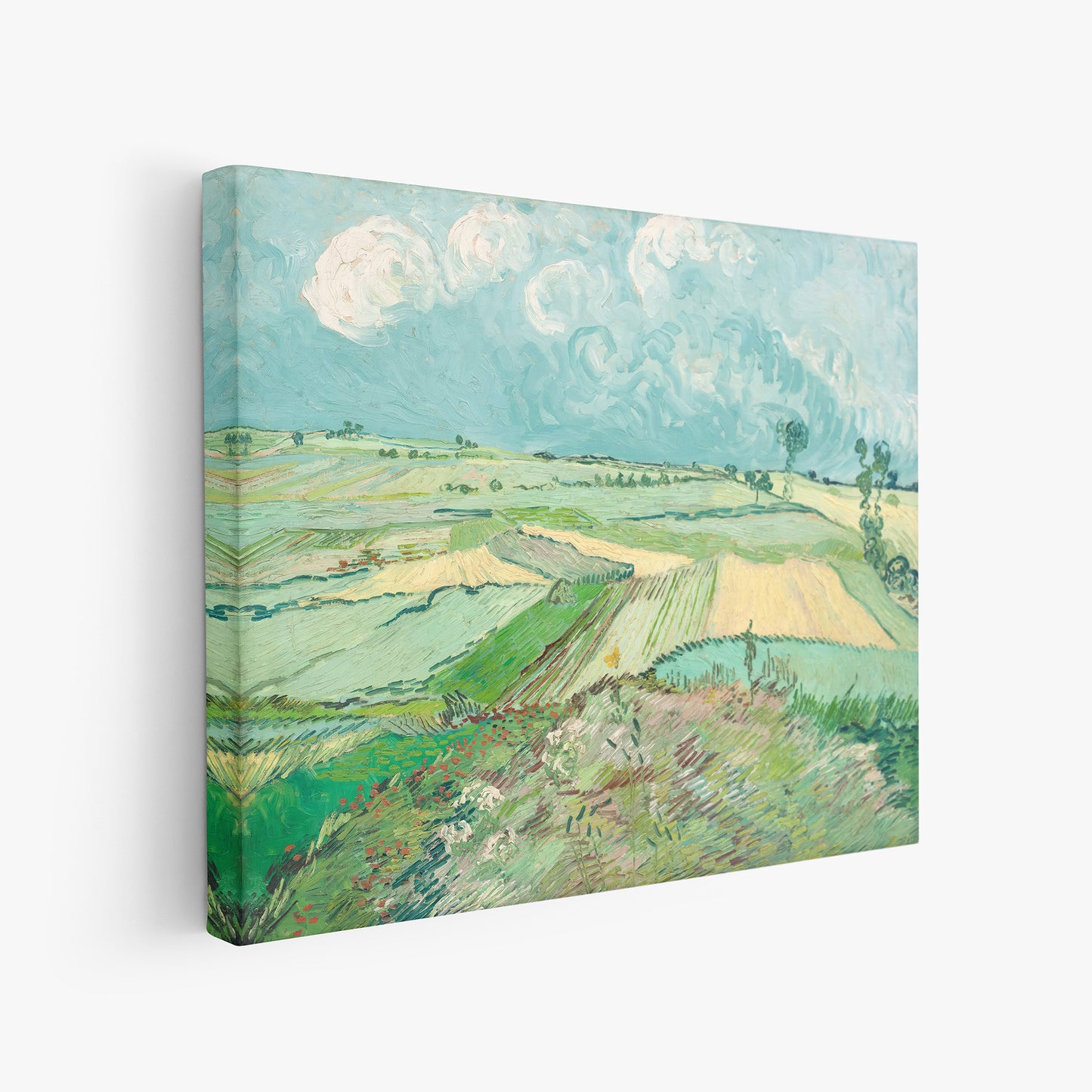 Wheat Fields after the Rain (1890) – Vincent van Gogh