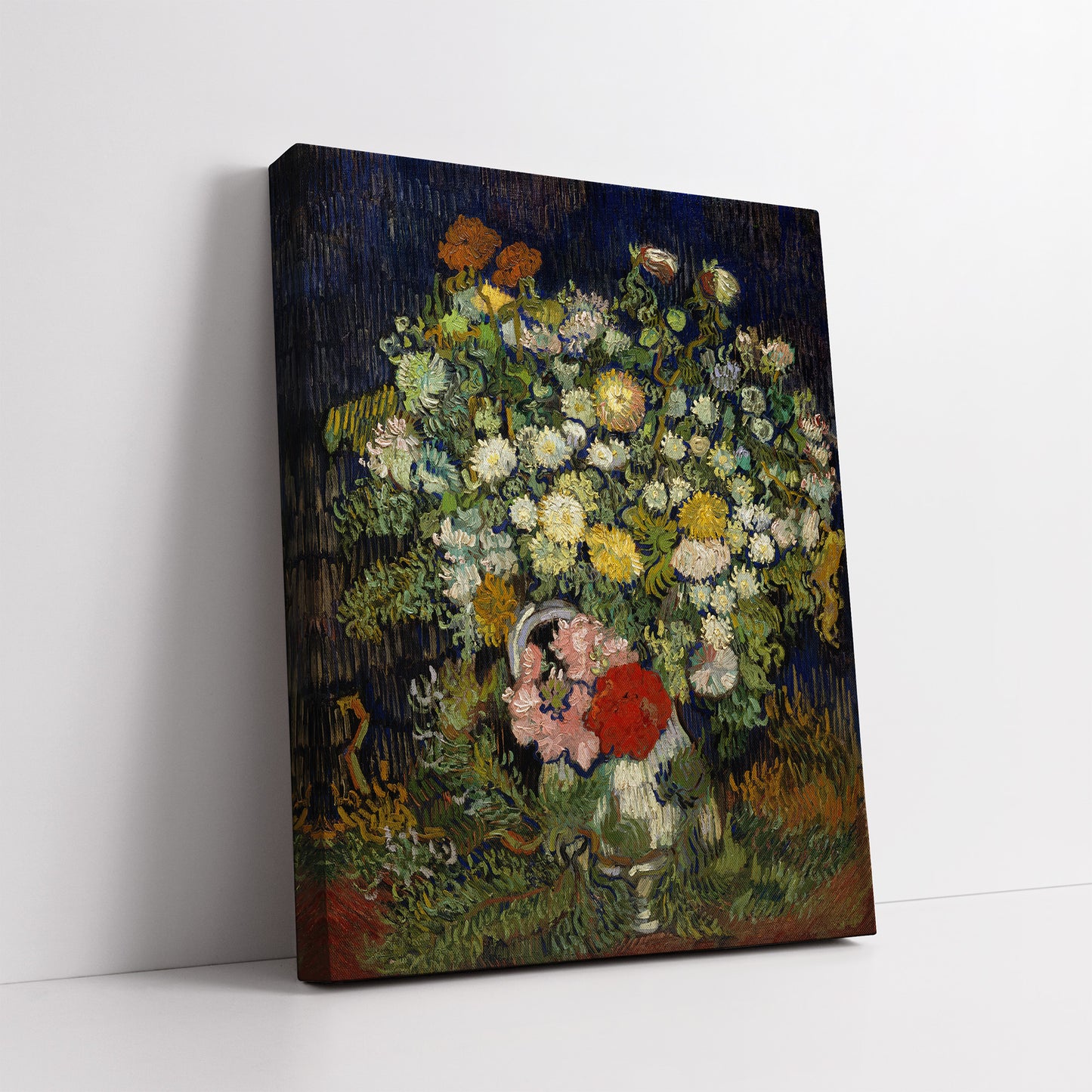 Bouquet of Flowers in a Vase (1890) – Vincent van Gogh