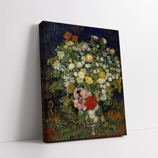 Bouquet of Flowers in a Vase (1890) – Vincent van Gogh