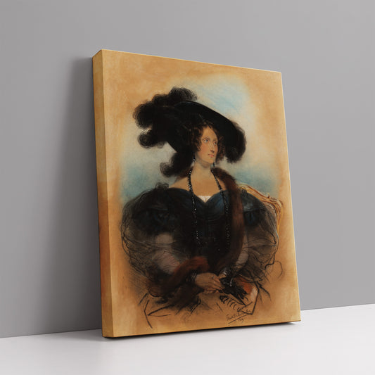 Portrait of Jane Jarvis (1830) – Paul Delaroche