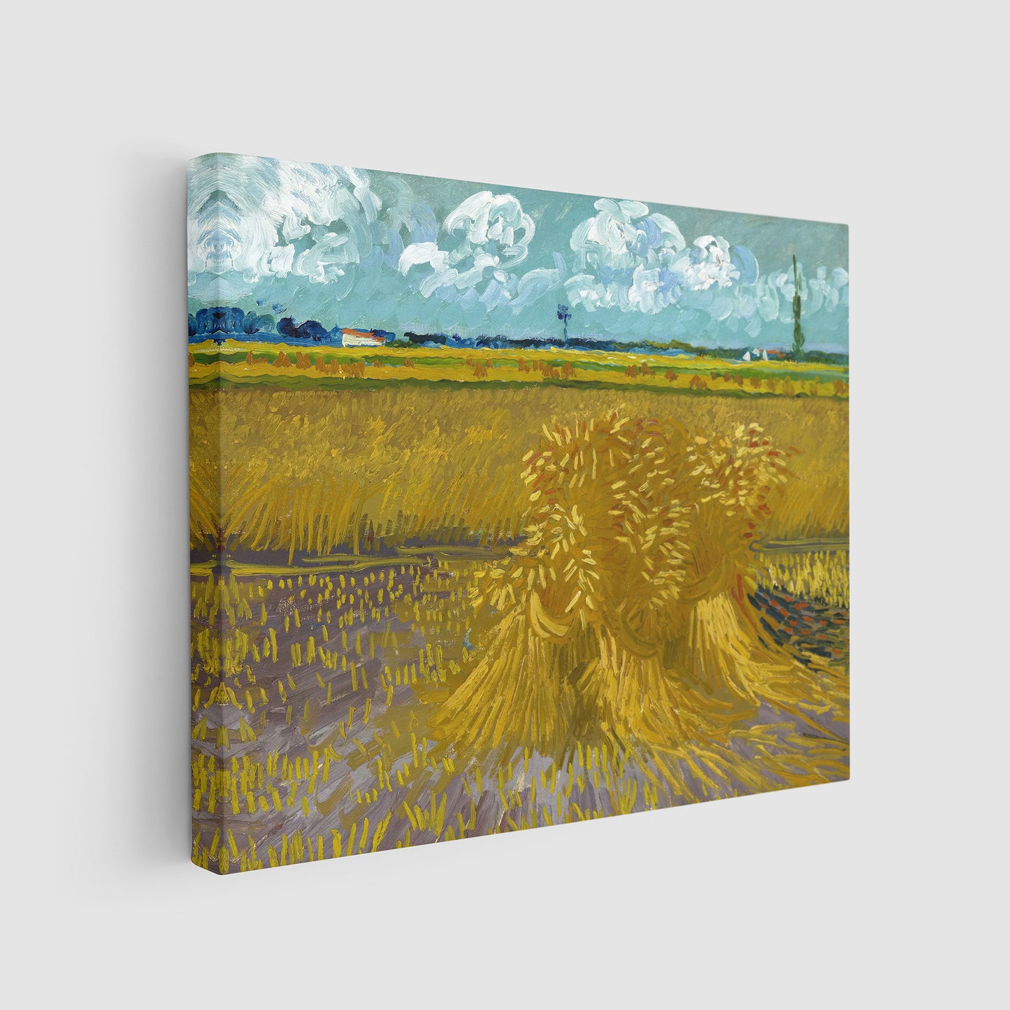 Wheatfield with Cypresses (1888) – Vincent van Gogh