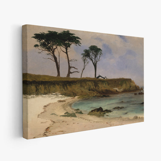 Sea Cove – Albert Bierstadt, Classic Art Reproduction