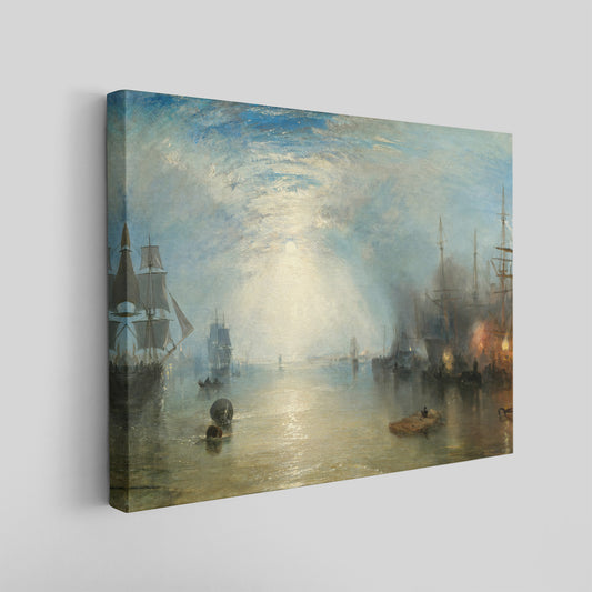 Keelmen Heaving in Coals by Moonlight (1835) – Joseph Mallord William Turner