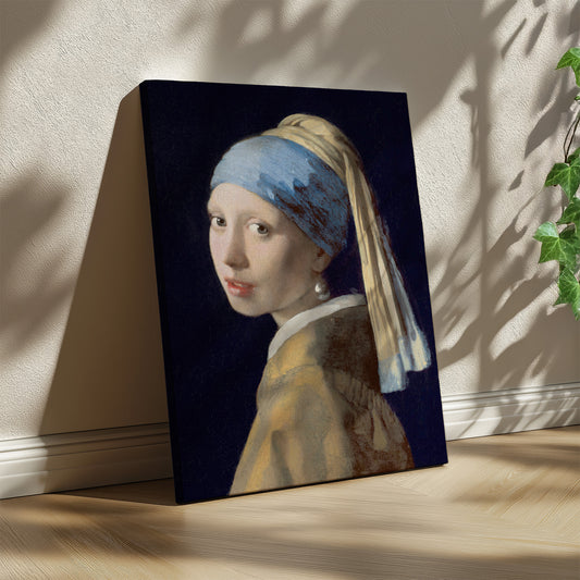 Girl with a Pearl Earring (1665) – Johannes Vermeer - Printed Masterpieces