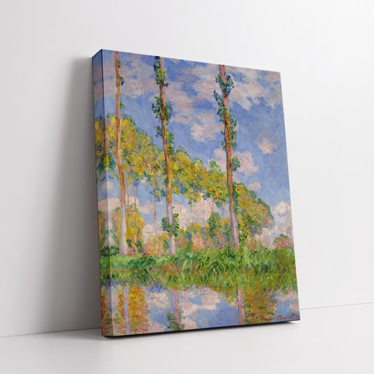 Poplars in the Sun (1891) – Claude Monet