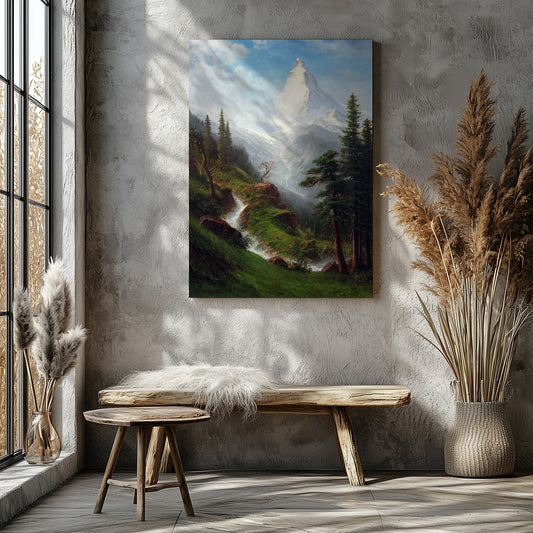 The Matterhorn (1867) – Albert Bierstadt