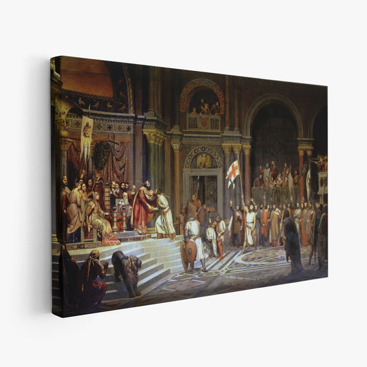 First Crusade - Godefroy of Bouillon – Alexandre Hesse, Classic Art Reproduction