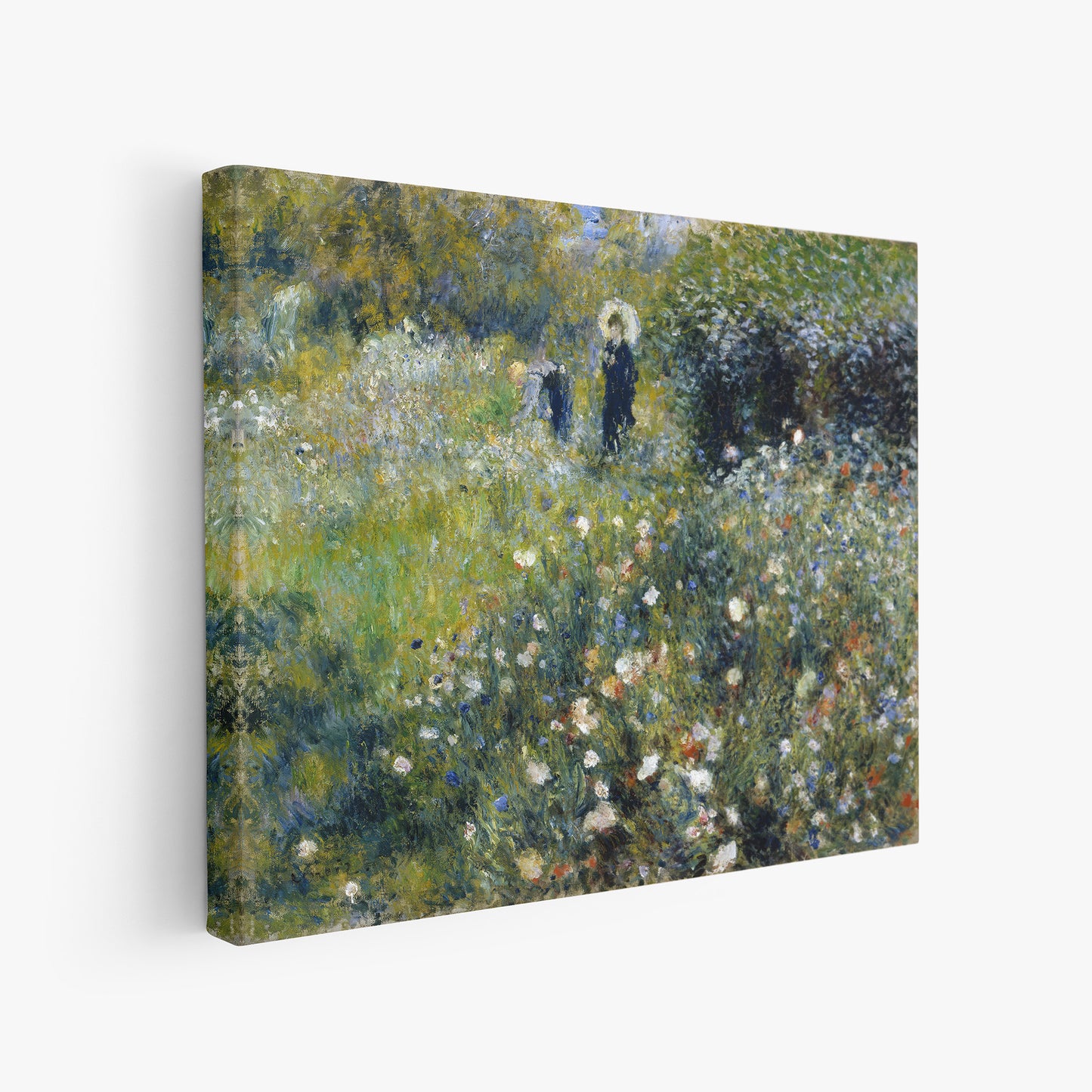 Woman with a Parasol in a Garden (1875) – Pierre-Auguste Renoir