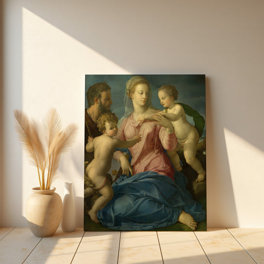 Madonna and Child (Madonna Stroganoff) – Bronzino, Classic Art Reproduction
