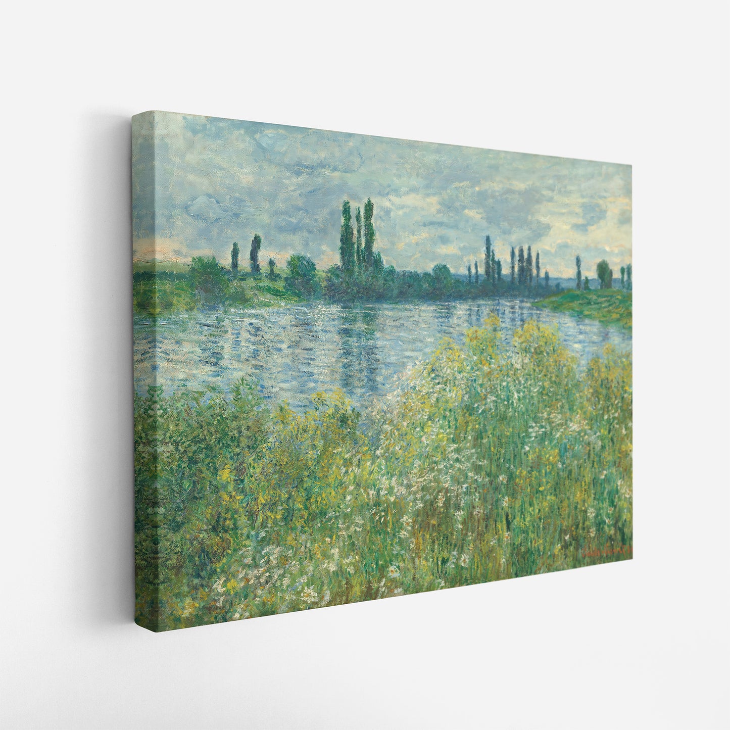 Banks of the Seine (1880) – Claude Monet