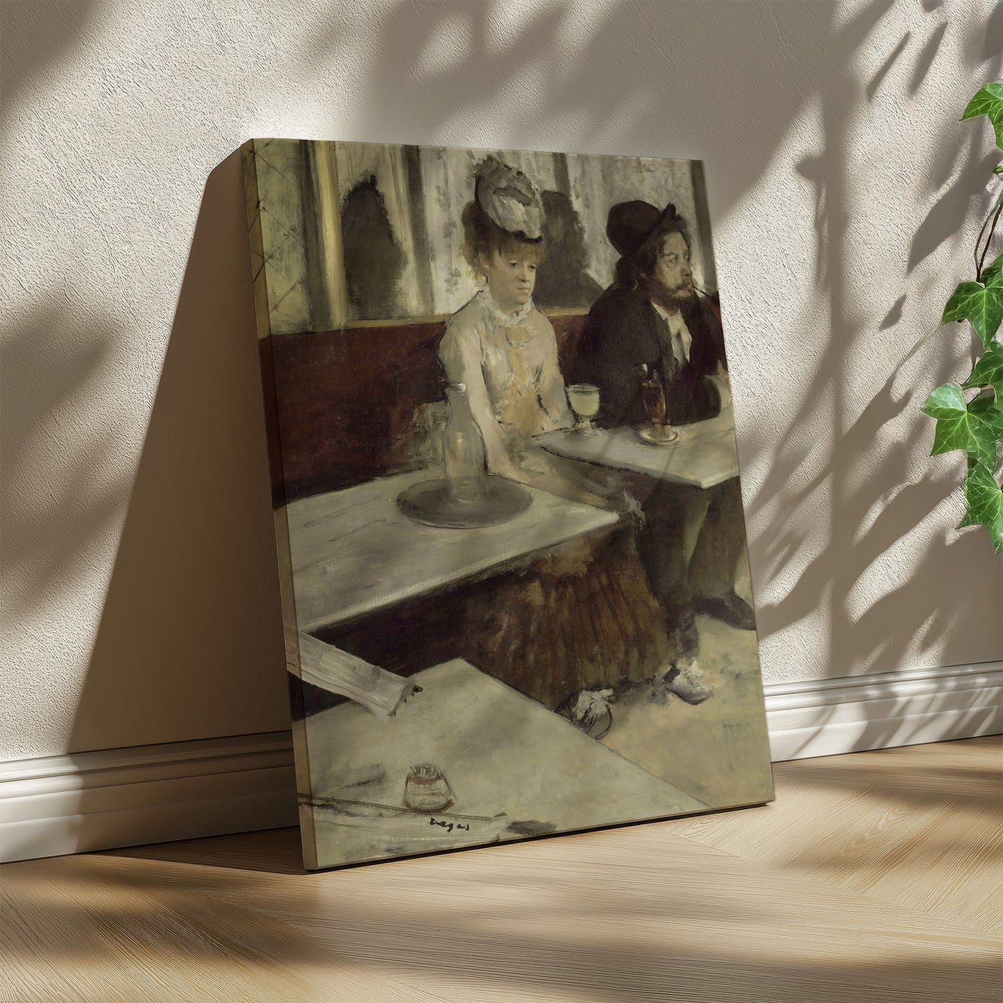 In a café (L’Absinthe) (1875) – Edgar Degas