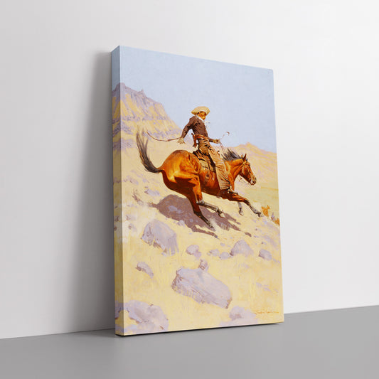 The Cowboy (1902) – Frederic Remington - Printed Masterpieces
