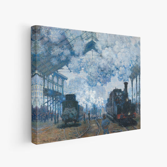 Arrival of a Train (1877) – Claude Monet