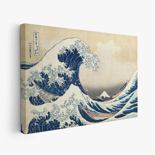 The Great Wave off Kanagawa – Katsushika Hokusai, Classic Art Reproduction