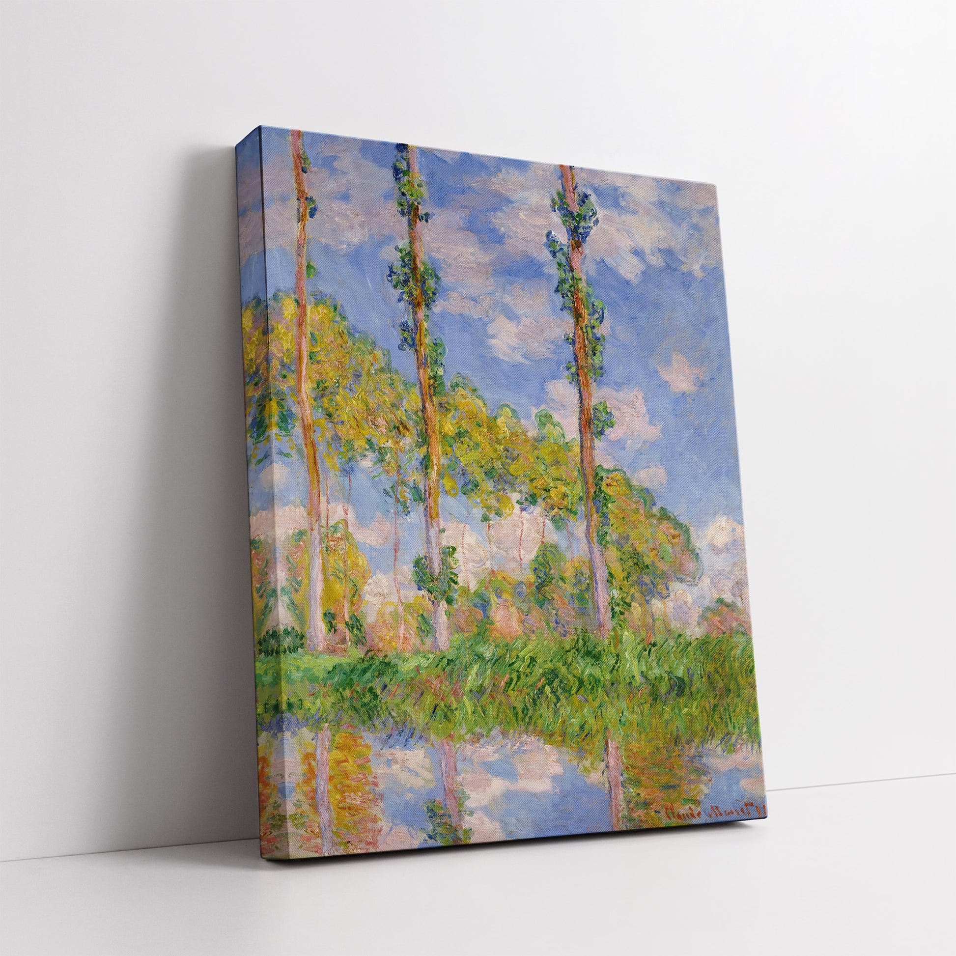Poplars in the Sun (1891) – Claude Monet - Printed Masterpieces