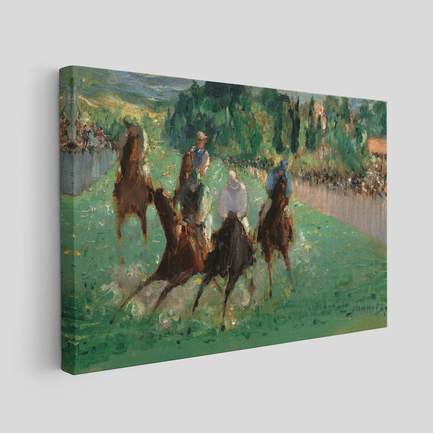 At the Races (1875) – Edouard Manet