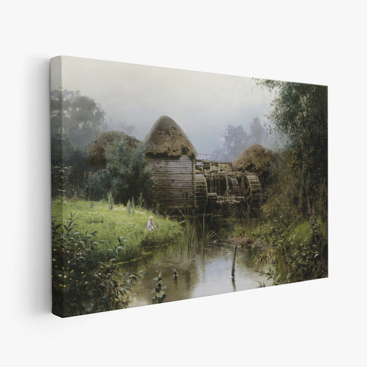 Old Mill – Vasily Polenov, Classic Art Reproduction