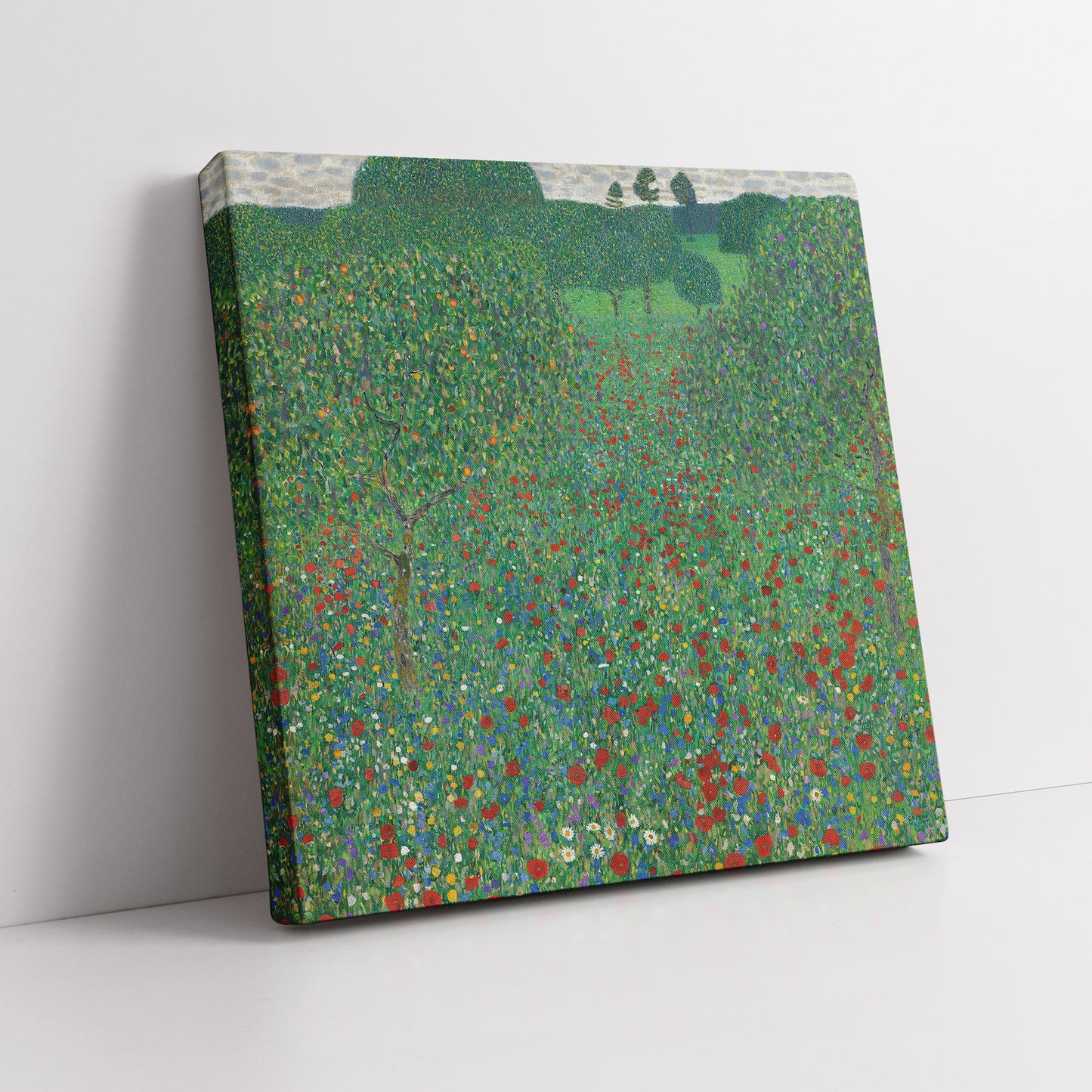 Flowering Poppies (1907) – Gustav Klimt