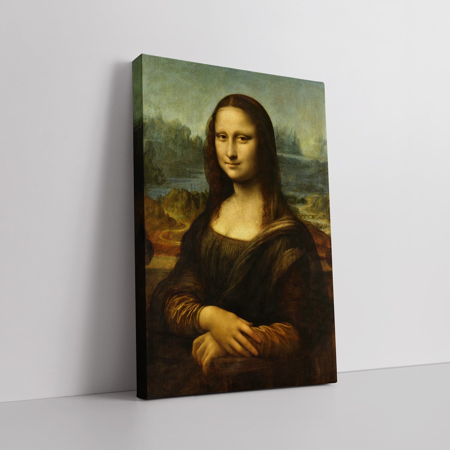 Mona Lisa (La Gioconda) – Leonardo da Vinci, Classic Art Reproduction