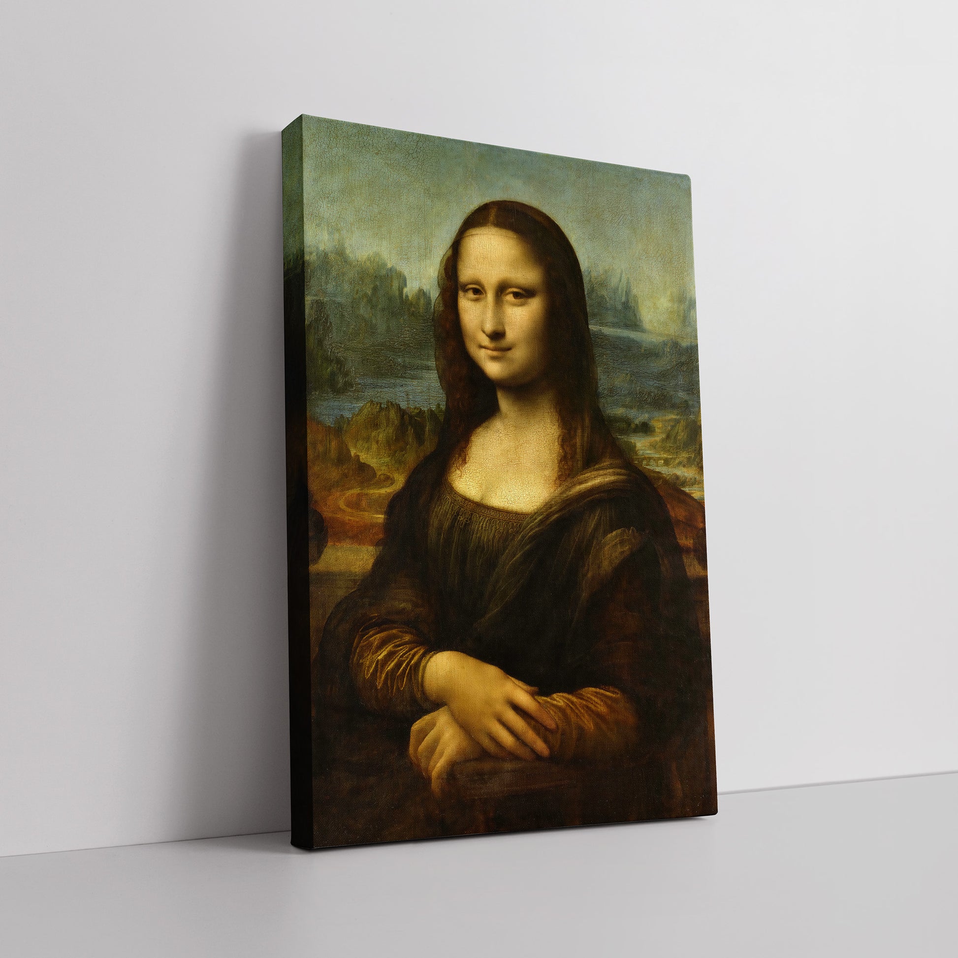 Mona Lisa (La Gioconda) – Leonardo da Vinci, Classic Art Reproduction