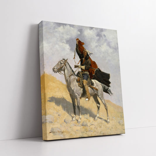 The Blanket Signal (1896) – Frederic Remington - Printed Masterpieces