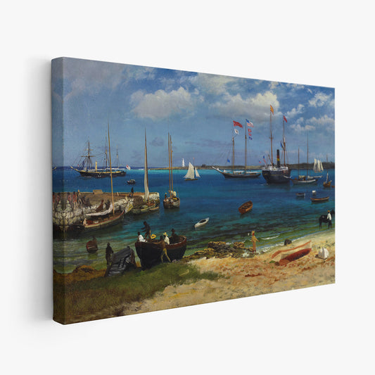 Nassau Harbor (1877) – Albert Bierstadt