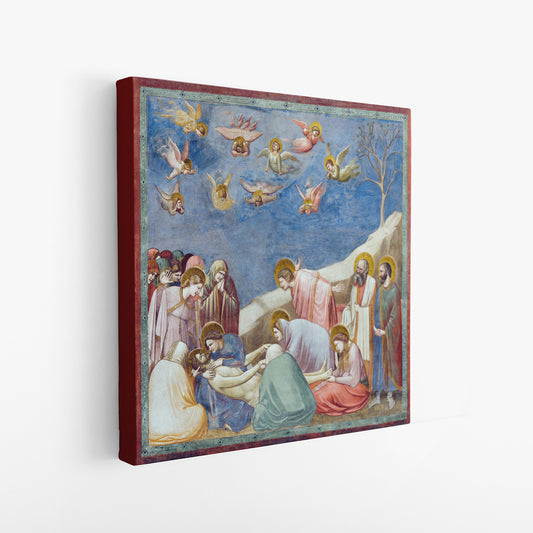 Lamentation (The Mourning of Christ) – Giotto di Bondone, Classic Art Reproduction