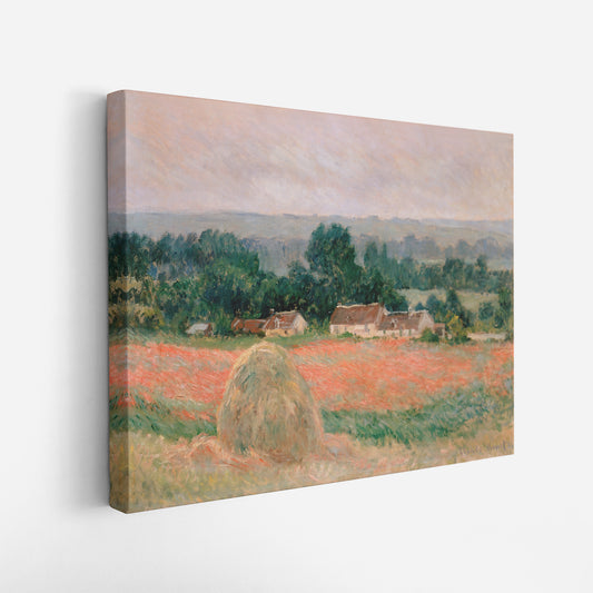 Haystack at Giverny – Claude Monet, Classic Art Reproduction