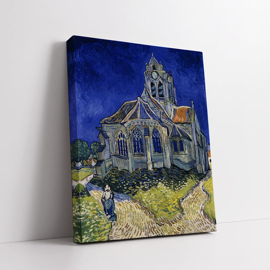 Church in Auvers - sur - Oise (1890) – Vincent van Gogh - Printed Masterpieces