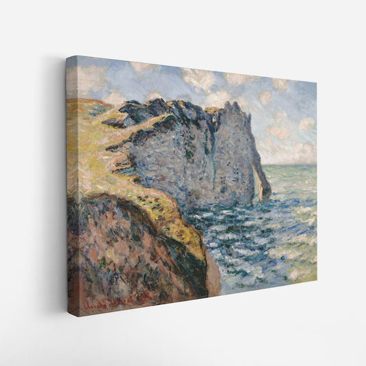 The Cliff of Aval (1885) – Claude Monet - Printed Masterpieces