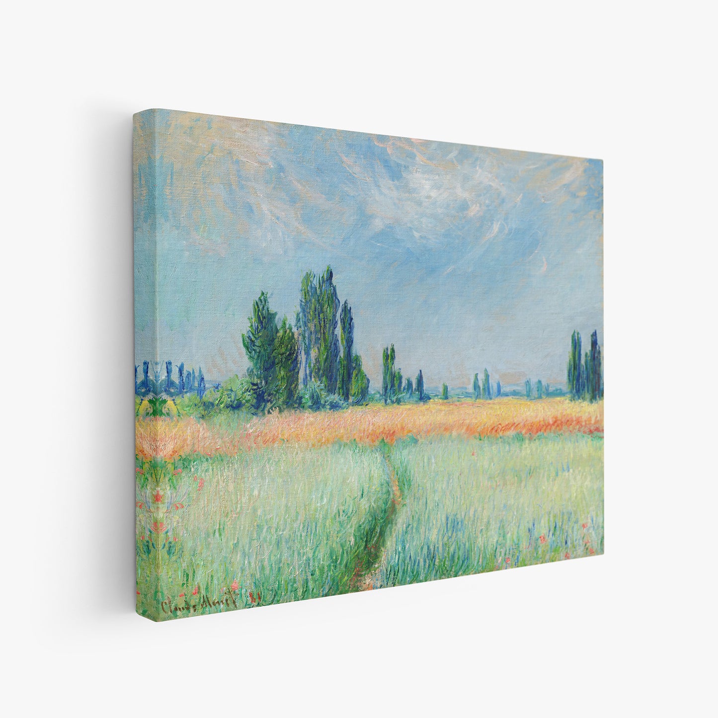 Wheatfield (1881) – Claude Monet
