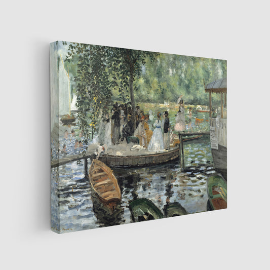 La Grenouillère (1869) – Pierre-Auguste Renoir