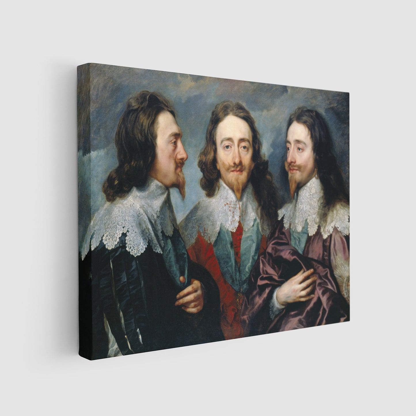 Charles I in Three Positions (1635) – Anthony van Dyck