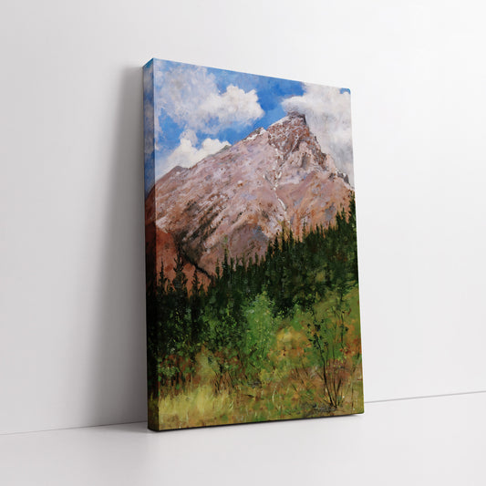 Banff, Cascade Mountain (1890) – Frederic Remington - Printed Masterpieces