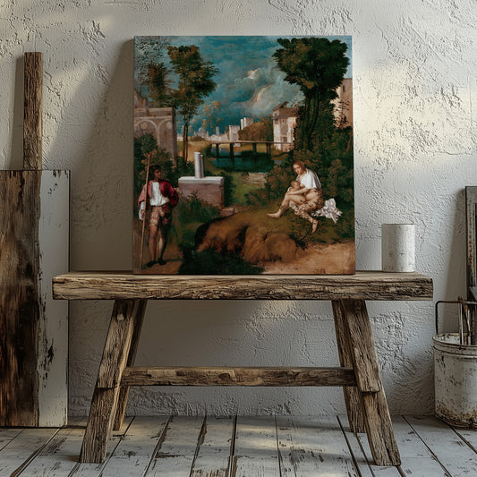 The Tempest – Giorgione, Classic Art Reproduction