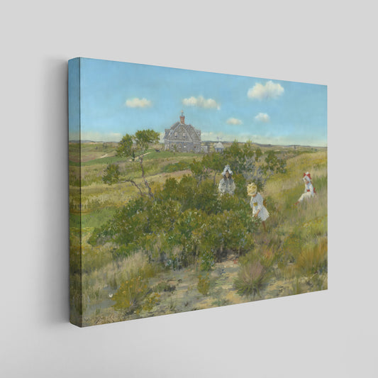 The Bayberry Bush (1895) – William Merritt Chase