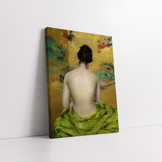 Study of Flesh Color and Gold (1888) – William Merritt Chase