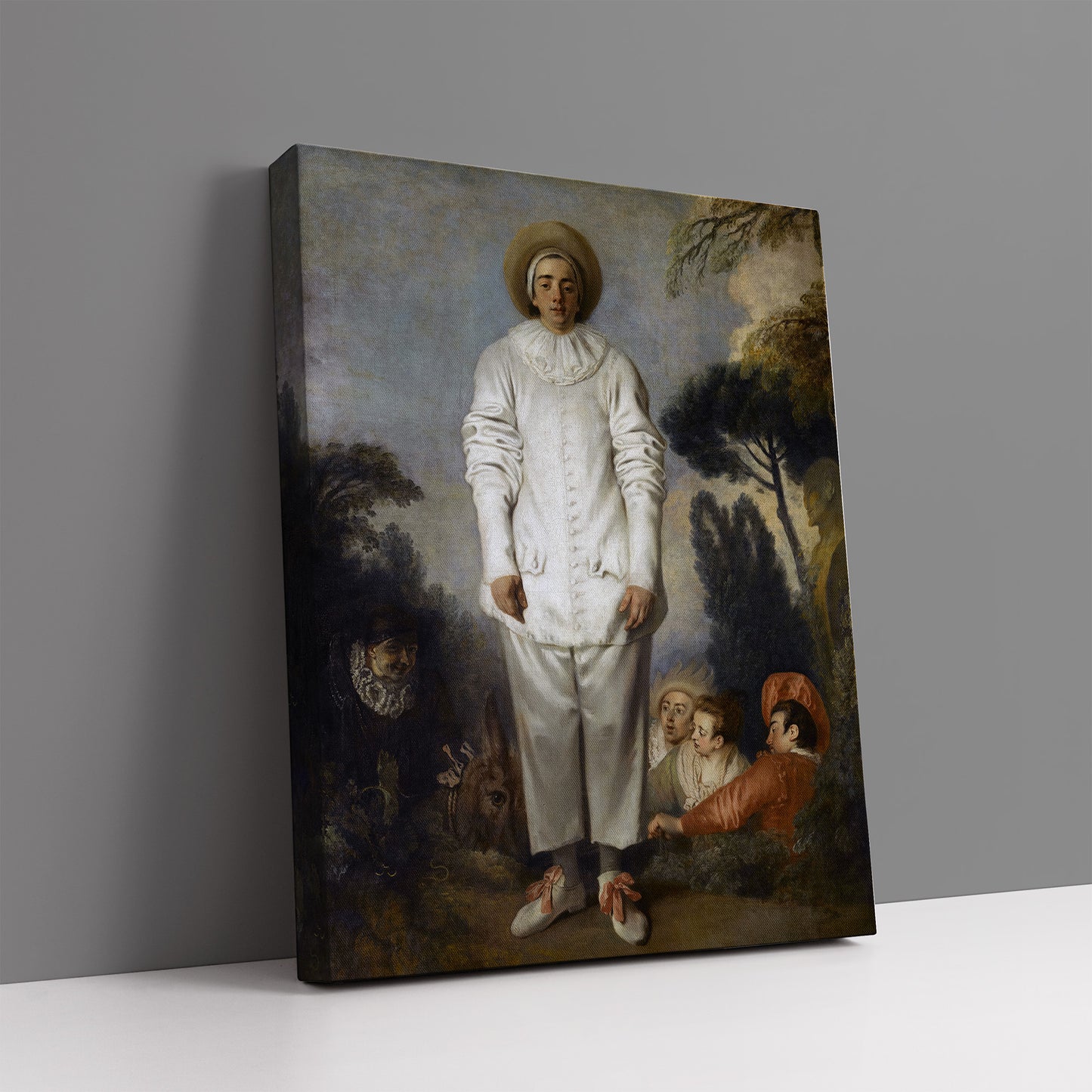 Pierrot, formerly known as Gilles (1718) – Jean-Antoine Watteau