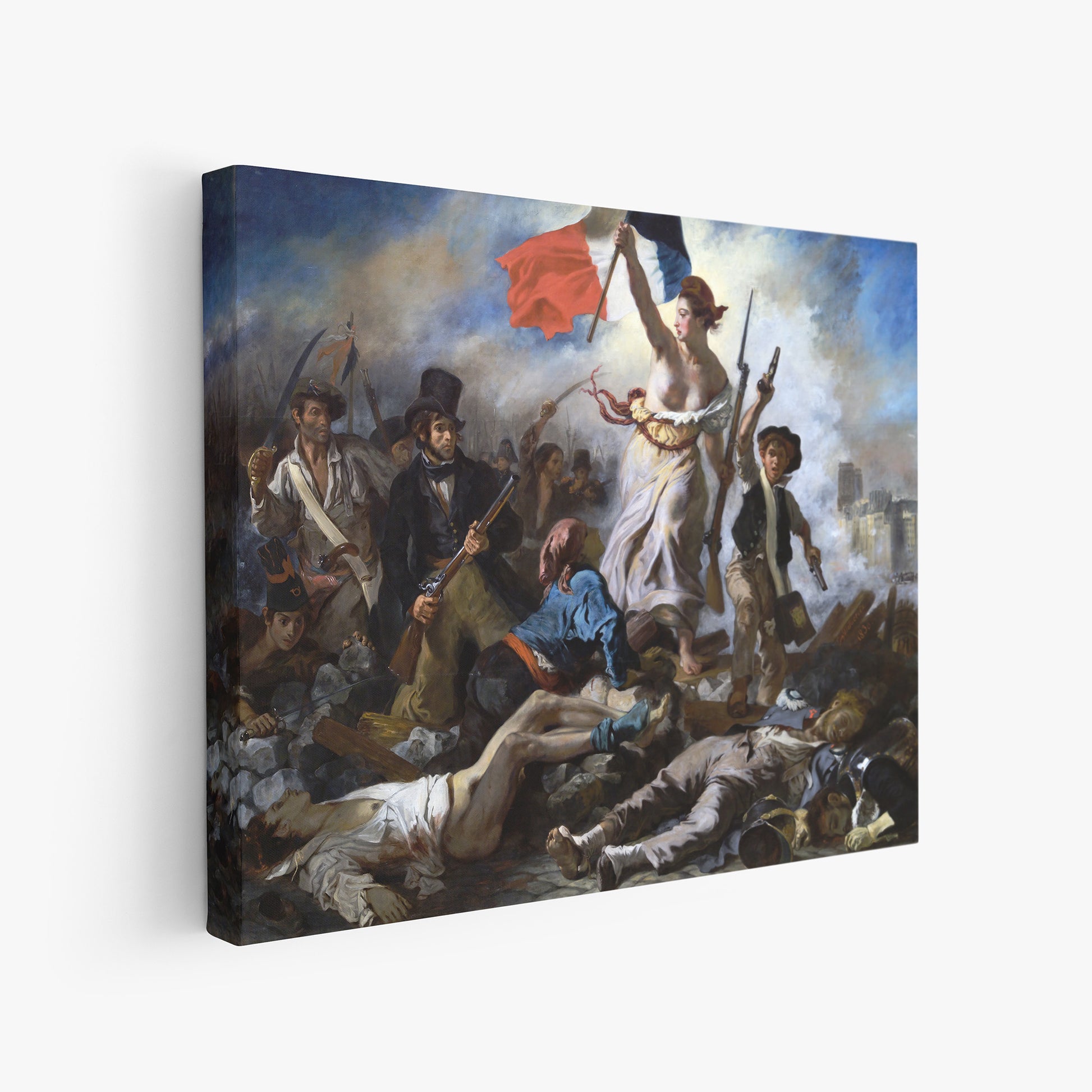 Liberty Leading the People – Eugène Delacroix, Classic Art Reproduction