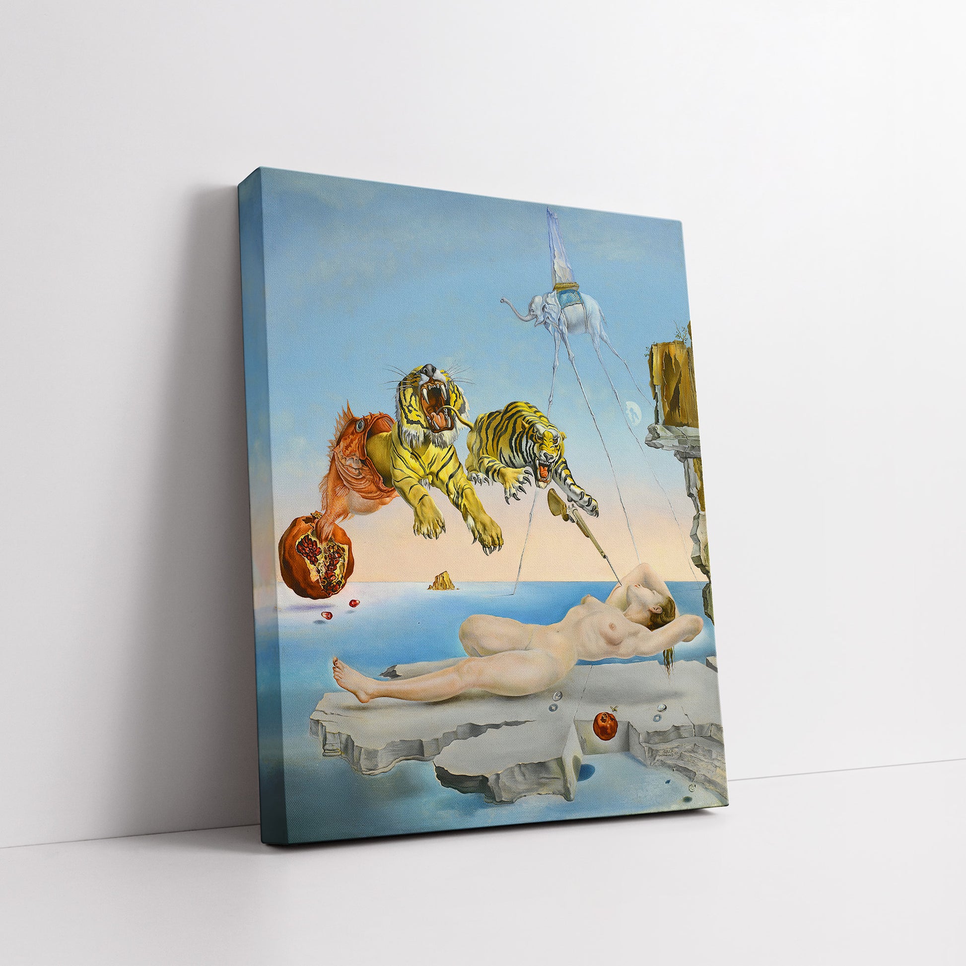 Dream Caused by the Flight of a Bee – Salvador Dalí, Classic Art Reproduction