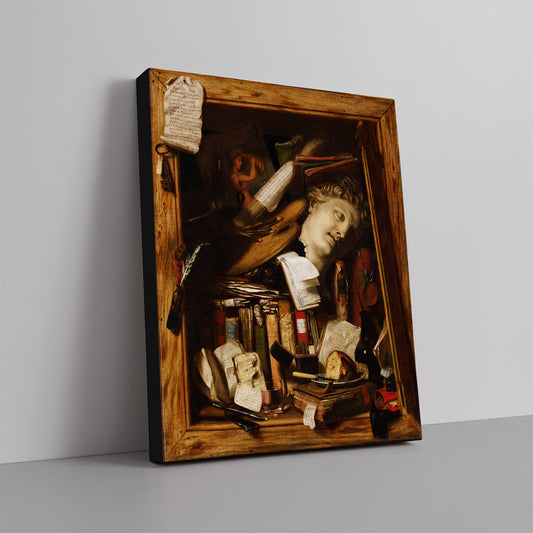 The Vanity of the Artist's Dream (1785–1862) – Charles Bird King - Printed Masterpieces