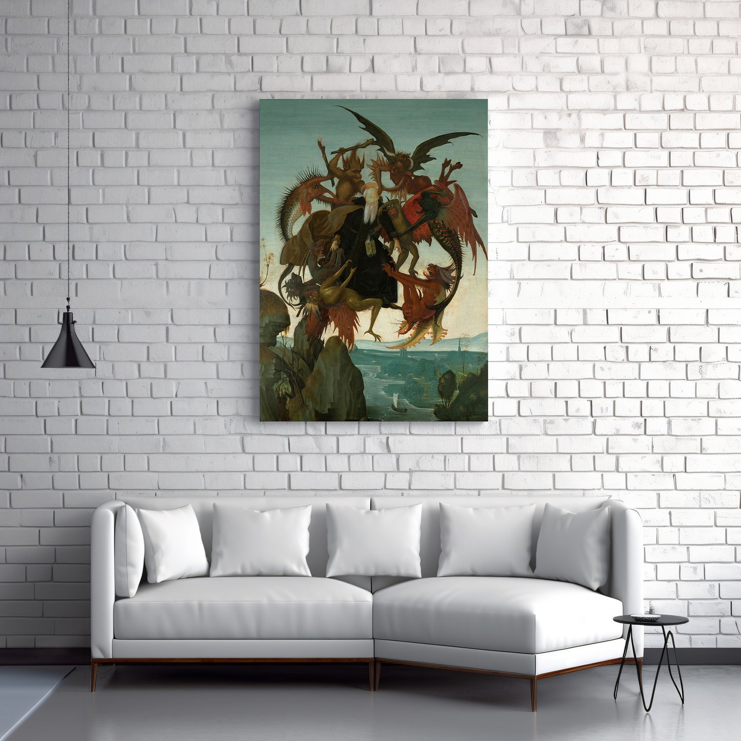 Torment of Saint Anthony (1487–1488) – Michelangelo Buonarroti