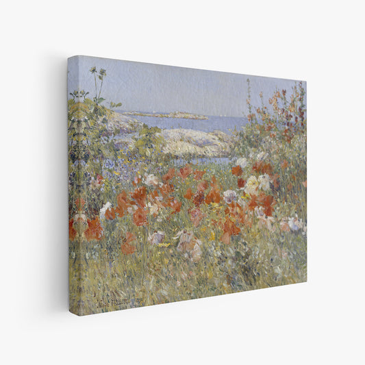 Celia Thaxter's Garden – Childe Hassam, Classic Art Reproduction