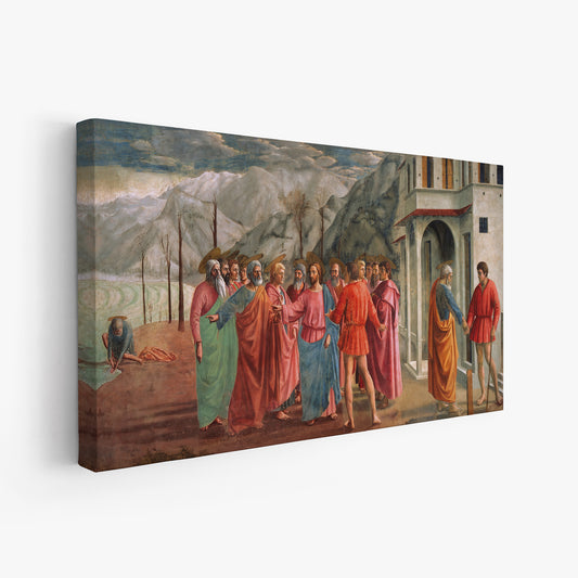 The Tribute Money – Masaccio, Classic Art Reproduction