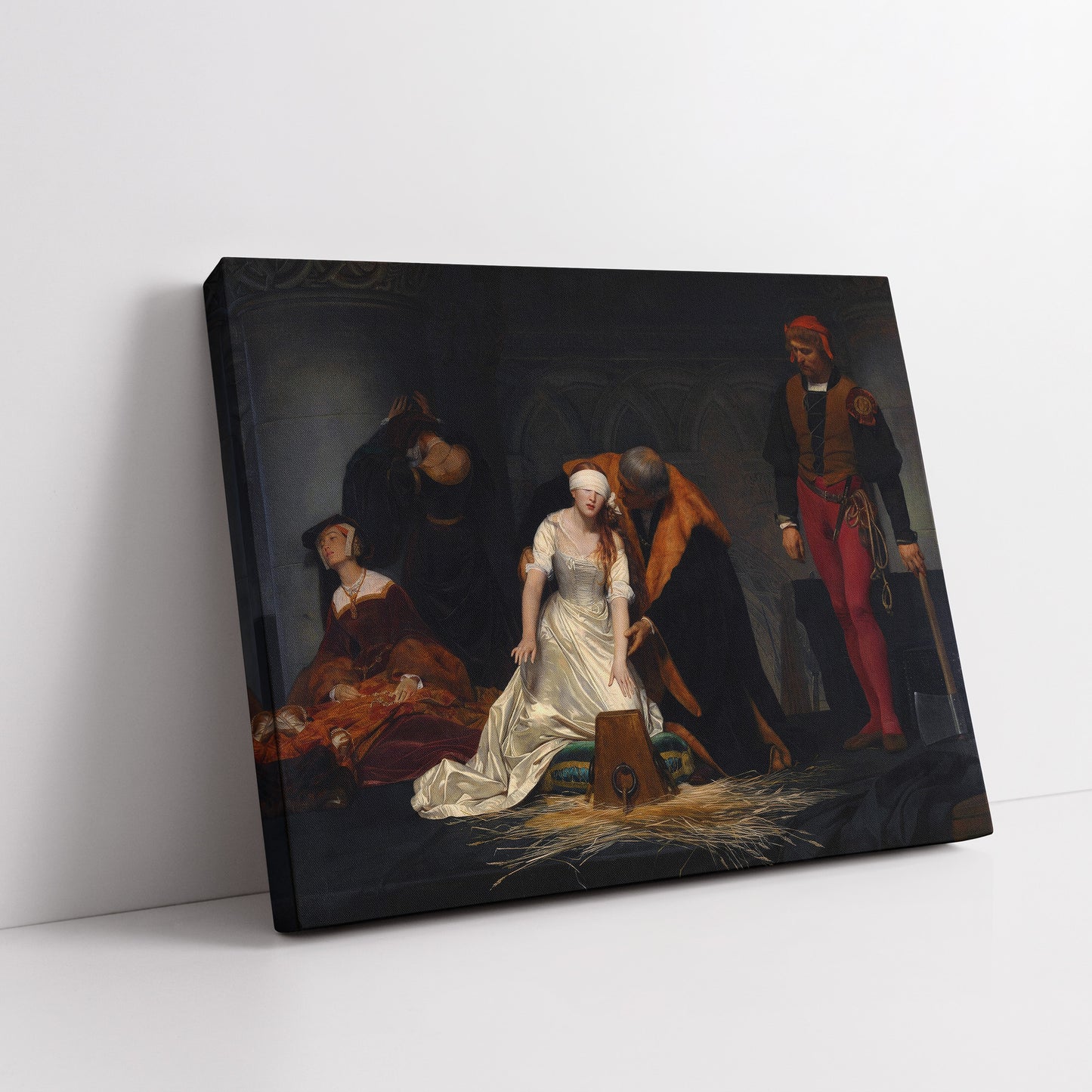 Execution of Lady Jane Grey (1833) – Paul Delaroche