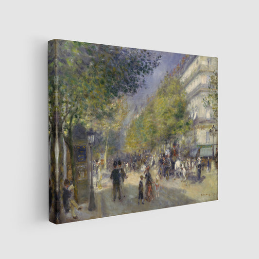 The Grands Boulevards (1875) – Pierre-Auguste Renoir