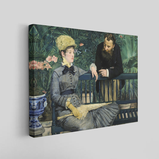 In the Conservatory (1878-1879) – Edouard Manet